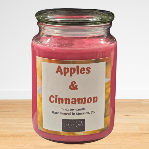 Apples & Cinnamon Soy Candle