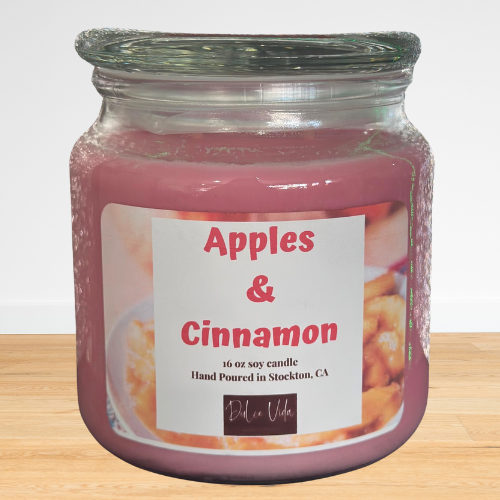 Apples & Cinnamon Soy Candle