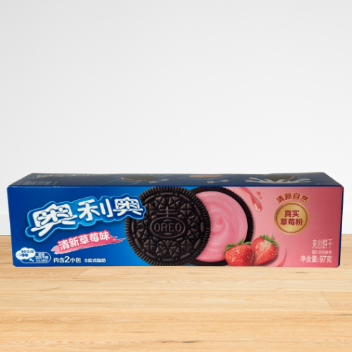 Strawberry Cream Oreo Cookies