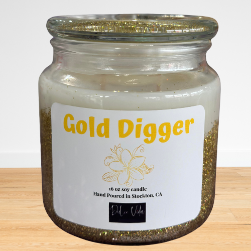 Gold Digger Soy Candle