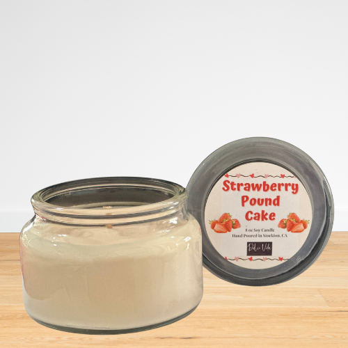 Strawberry Poundcake Soy Candle