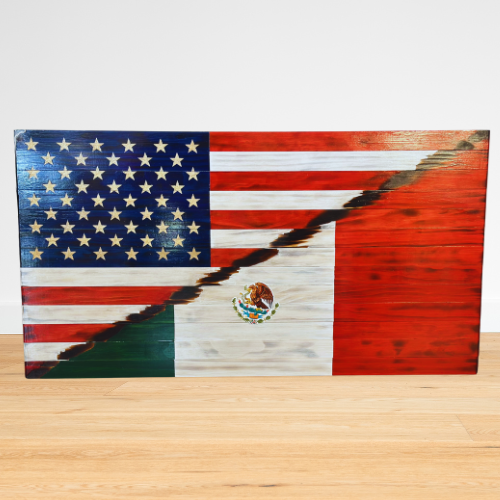 U.S. / Mexican Flag